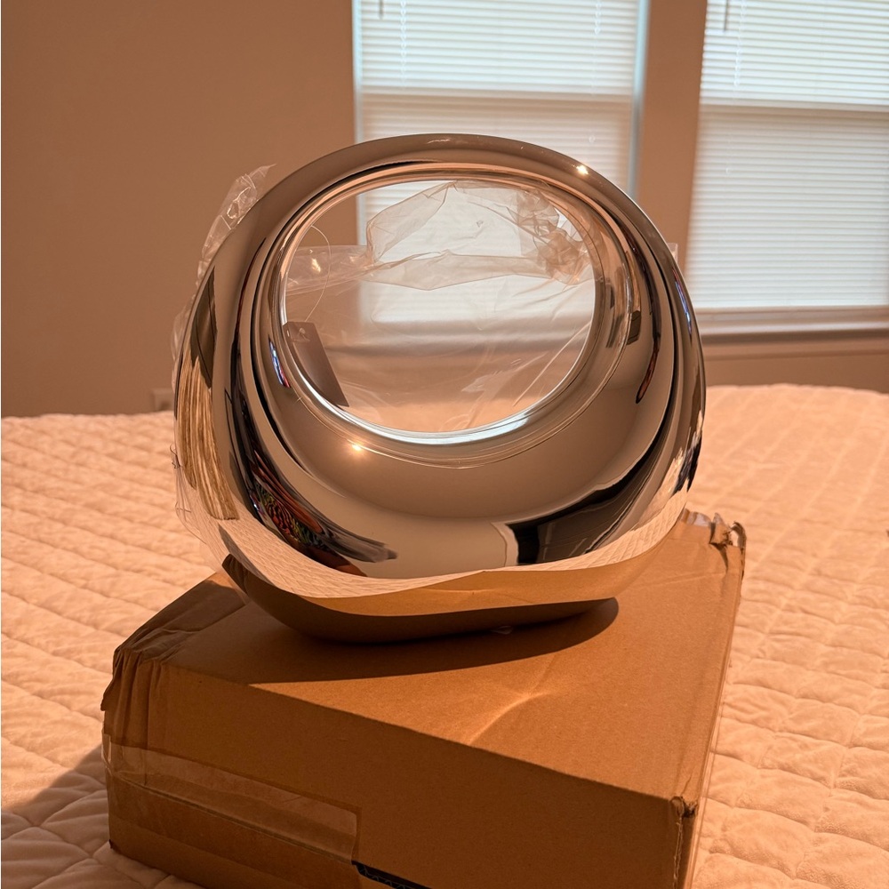 Metallic Bubble Handbag